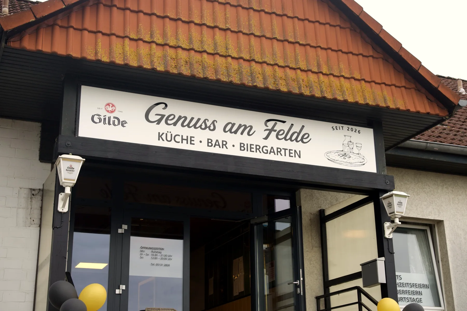 Eingang Genuss am Felde, Vor dem Moore 1, Garbsen
